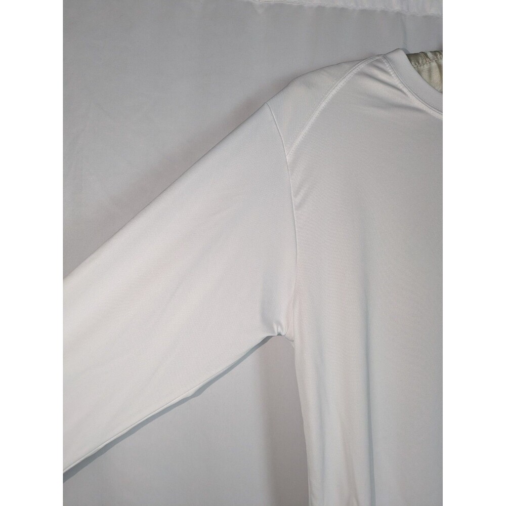Margaritaville Sun Shirt S Men's White Quick Dry UPF 50+ Long Sleeve Turtle - Picture 4 of 8
